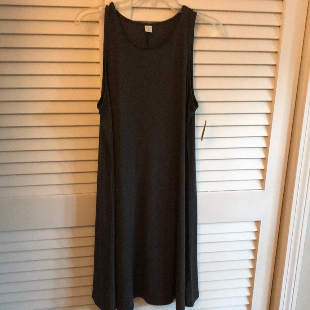 Trapeze style dress, knee length